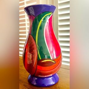 Mexican ceramic vase